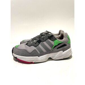 ADIDAS YUNG 96 MENS SNEAKRS SCHOCK GREY TRAINERS LOW TOP LACE UP SIZE 7